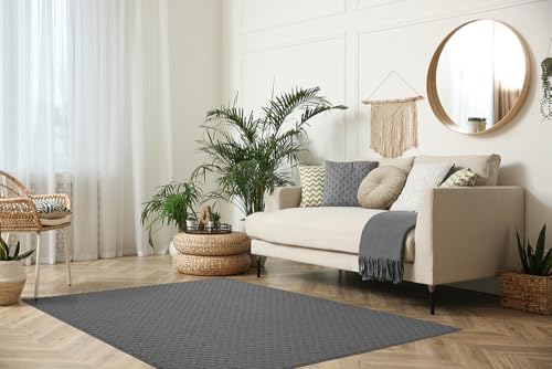 garland rug town square cinder gray 6' x shown in use