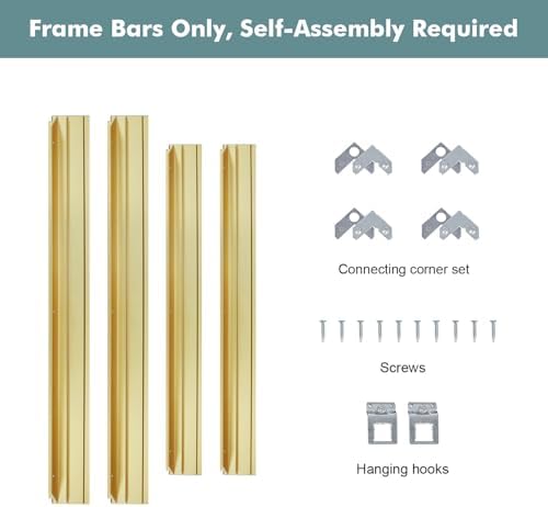 canvas floater frame for 20x30 modern wall art,5/6" shown in use