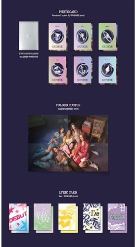 KATSEYE [1st EP Album SIS SOFT IS STRONG](SOFT Ver) + 3 Extra Photocards Set