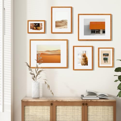 16x20 picture frame,natural solid teak wood photo frame|high, main product view
