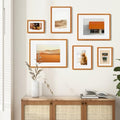 16x20 picture frame,natural solid teak wood photo frame|high, main product view