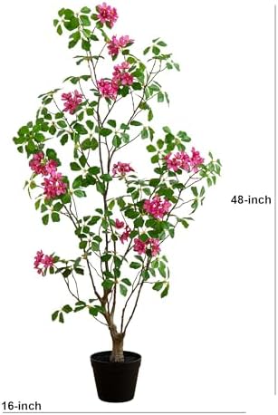 nearly natural 4 ft artificial dogwood tree with shown in use