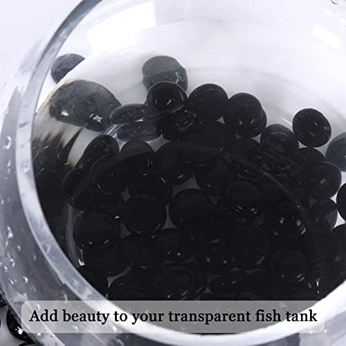 11lb fire glass beads flat glass marbles for, side view