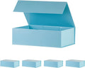 blue magnetic large gift box with lid, 13x9x4, main product view