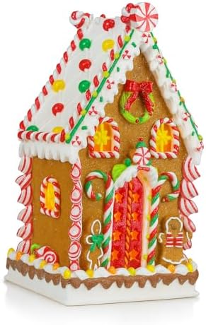 moments in time gingerbread village house 13.78”h handcrafted, main product view
