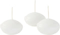 Cereria di Giorgio Risthò Floating Candles, Wax, White, 4.5 x 4.5 x 2.5 cm, Pack of 20