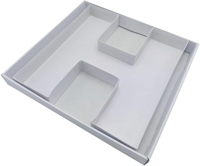12" Fillable Cardboard Letter Charcuterie Gift Cupcake Box With Cover Sweets Packaging (H)
