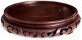 C&F Home 3.5" WOOD BOWL STAND, CARVED