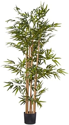 nearly natural 64 in artificial bamboo tree with shown in use