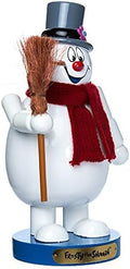 kurt adler wooden frosty the snowman nutcracker, 10", main product view