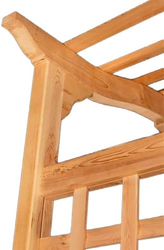 westwood 47"w x 86"h cedar arbor on a desk or shelf