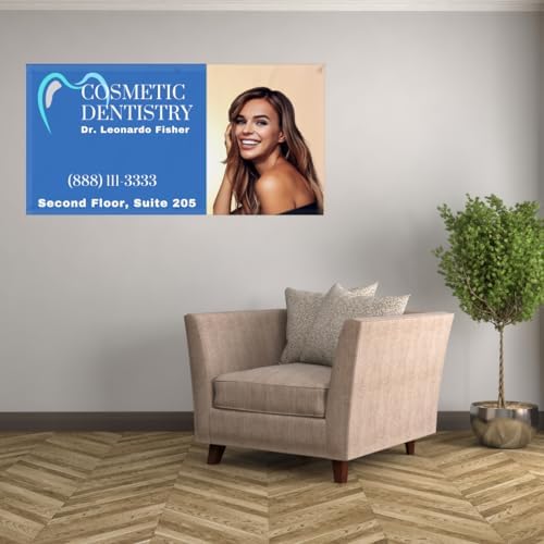 Custom 3x6 Indoor or Outdoor Heavy Duty Vinyl Banner for Business, Birthdays,...