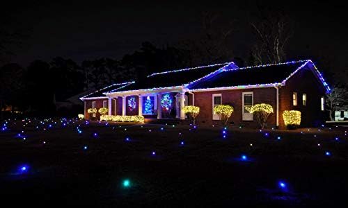 lawn lights illuminated outdoor decoration, led, christmas, 36-08 showing dimensions