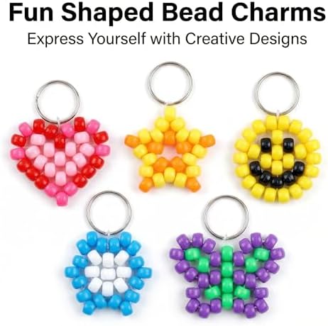 veylo 5000+ pony beads & kandi kit for, package contents