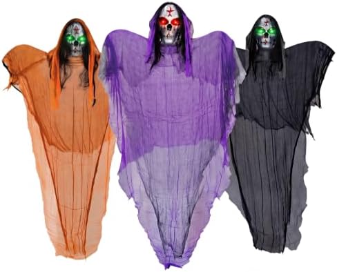 3 packs halloween decorations outdoor - bclgshine lighted, main product view