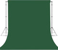 Dark Green Photography Backdrop for Photoshoot, Photo Backdrop Curtain, Perfect Dark Green Backdrops for Party Portrait Photoshoots Video Studio 6FTx9FT
