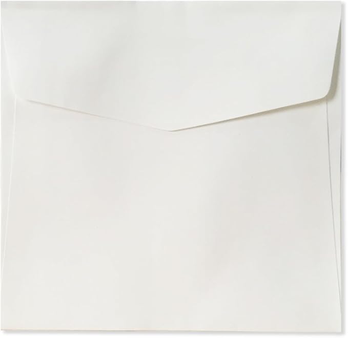 Hosmsua 50PCS Ivory Laser Cut Wedding Invitation Cards with Envelopes 6.3 x 6.3 Inch Hollow Rose Invitations for Wedding Bridal Shower Invite (Ivory, Blank)