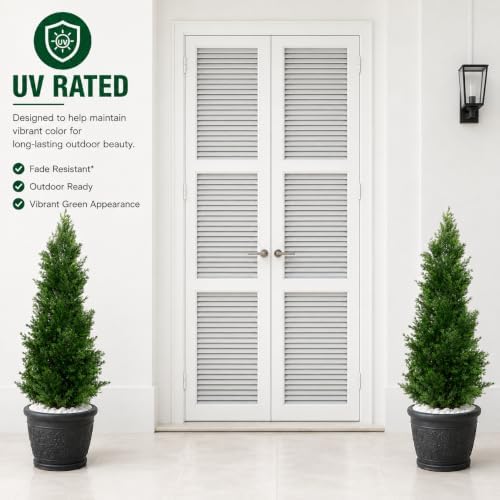 3ft artificial cedar tree – outdoor cedar tree, close-up detail