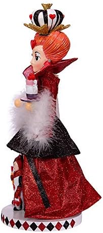 kurt s. adler 17.5-inch hollywood queen of hearts, side view