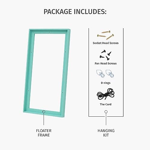 pixy canvas 20x24 inch floater frames for canvas showing dimensions