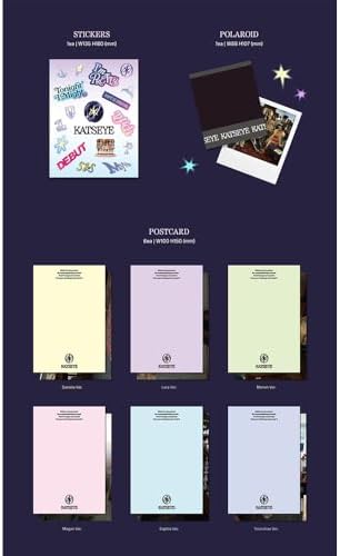 KATSEYE [1st EP Album SIS SOFT IS STRONG](STRONG Ver) + 3 Extra Photocards Set
