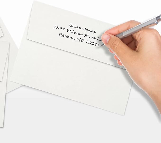 LUXPaper A7 Invitation Envelopes | Peel & Press | 5 1/4" x 7 1/4" | Natural White | 80lb. Text | 100% Cotton | 500 Qty
