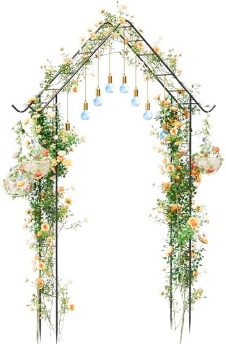 heavy duty garden arch trellis for climbing plants, main product view