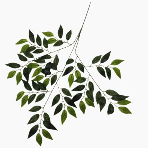 artificial olive leaves green foliage stems waterproof for, package contents