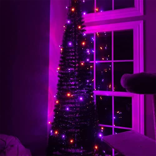 TW SHINE Halloween Lights, 400 LED 132FT Outdoor Halloween Lights Plug in wit...