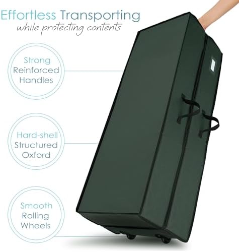 hearth & harbor holiday storage with extra 2, close-up detail