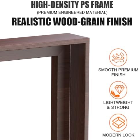 canvas floater frame for 1”–1.25”deep gallery wrapped canvas, package contents