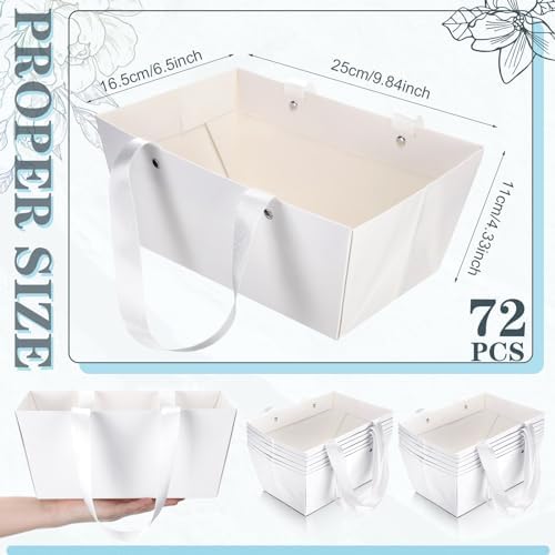 glenmal 72 pcs baskets for gifts waterproof empty shown in use