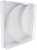 12" Fillable Cardboard Moon EID Charcuterie Gift Cupcake Box With Cover Sweets Packaging (MOON)