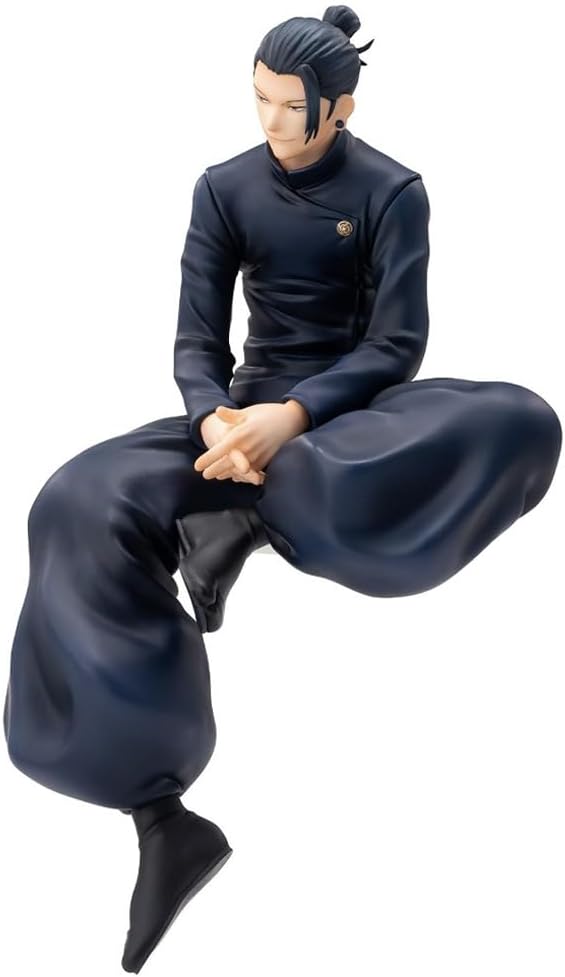 QAHEART 2pcs JJK Figure Geto Suguru Figure, Anime Figurine Model Gojos Statue Cake Topper Decoration Handmade Collectible Desktop Decor Gifts for Fans
