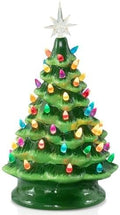 13 inch ceramic christmas tree, tabletop christmas tree, main product view