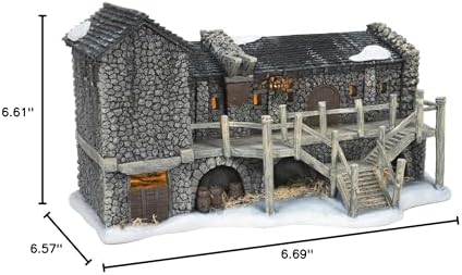 department 56 game of thrones village night's watch, view 9