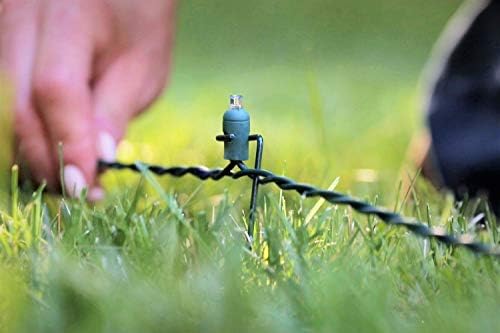 lawn lights illuminated outdoor decoration, led, christmas, 36-08, side view