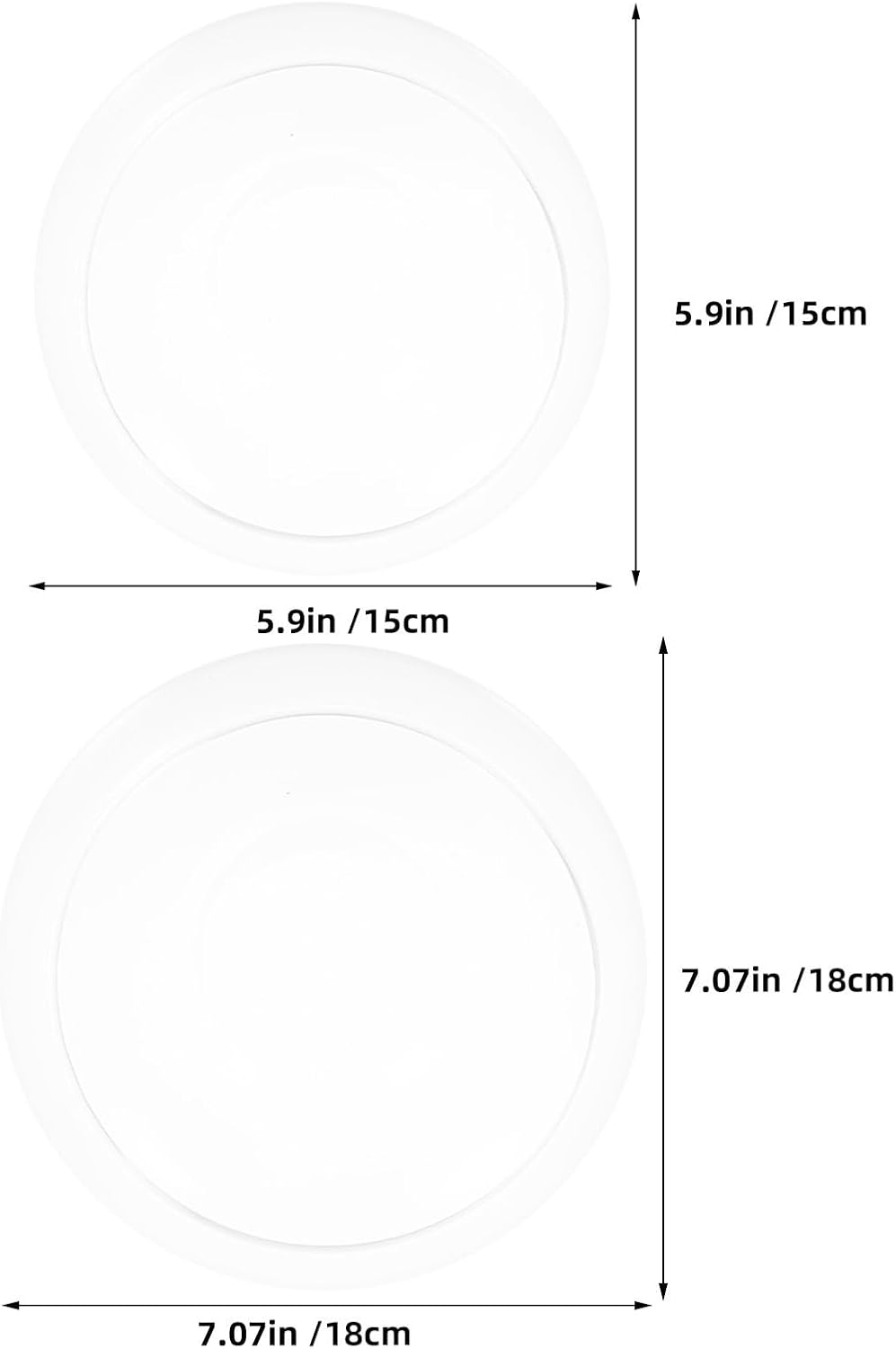 2pcs Glass Floating Candle Holders with Stable Base, Elegant Glass Bowl for Water Candles and Hydroponic Plants, Decorative Centerpiece for Shower and Ceremonies