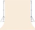 Cream Photography Backdrop for Photoshoot, Photo Backdrop Curtain, Perfect Cream Backdrops for Party Portrait Photoshoots Video Studio 10FTx20FT
