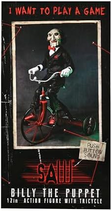 Saw 12" Action Figure with Tricycle