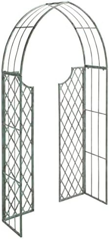 safavieh outdoor jaida metal garden arbor, 88" antique, package contents