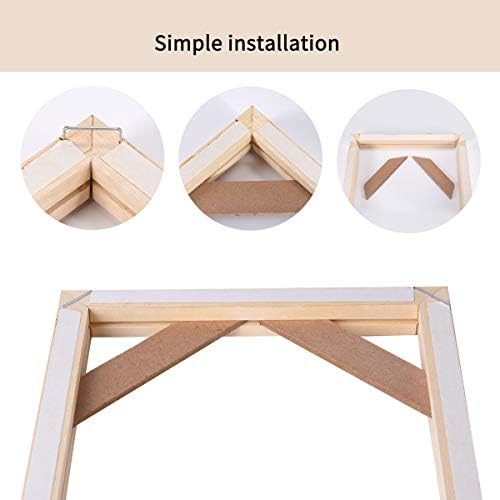 b.b.f make 16x32 solid wood stretcher bars for on a desk or shelf