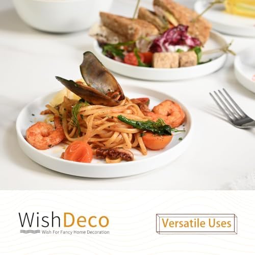 wishdeco ceramic appetizer plates set of 6, small, view 9