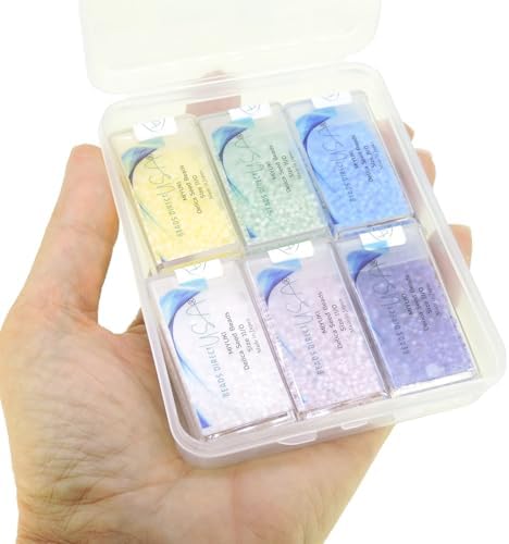 set of 6 colors - 60 grams showing dimensions