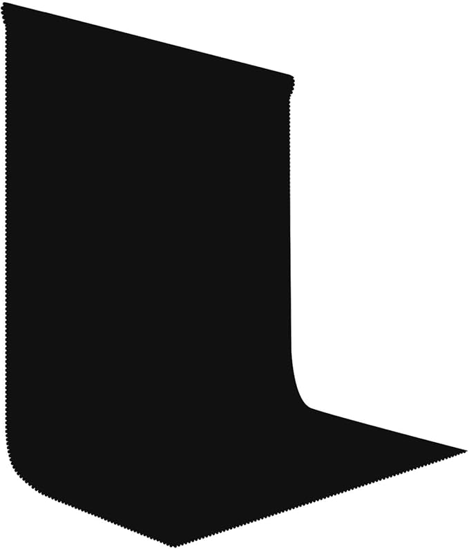 Large Black Screen Backdrops 10x20ft Solid Black Photo Backdrops for Photoshoot, Photography Background for Photo Shooting, Party, Videos