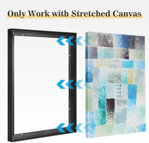 30x40 canvas frame for modern abstract oil painting,1.5" showing dimensions