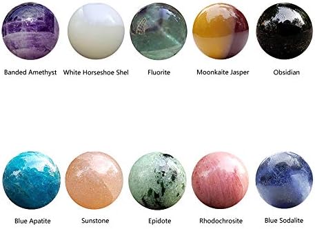 8mm stone beads kit for jewelry making 230pcs shown in use
