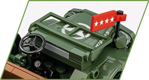 cobi historical collection wwii dodge wc-56 command car showing dimensions