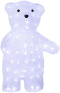 northlight 17" pre-lit acrylic polar bear display decoration-white, main product view