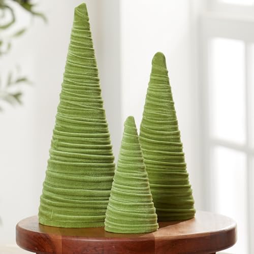 your heart's content fern velvet trees set of shown in use